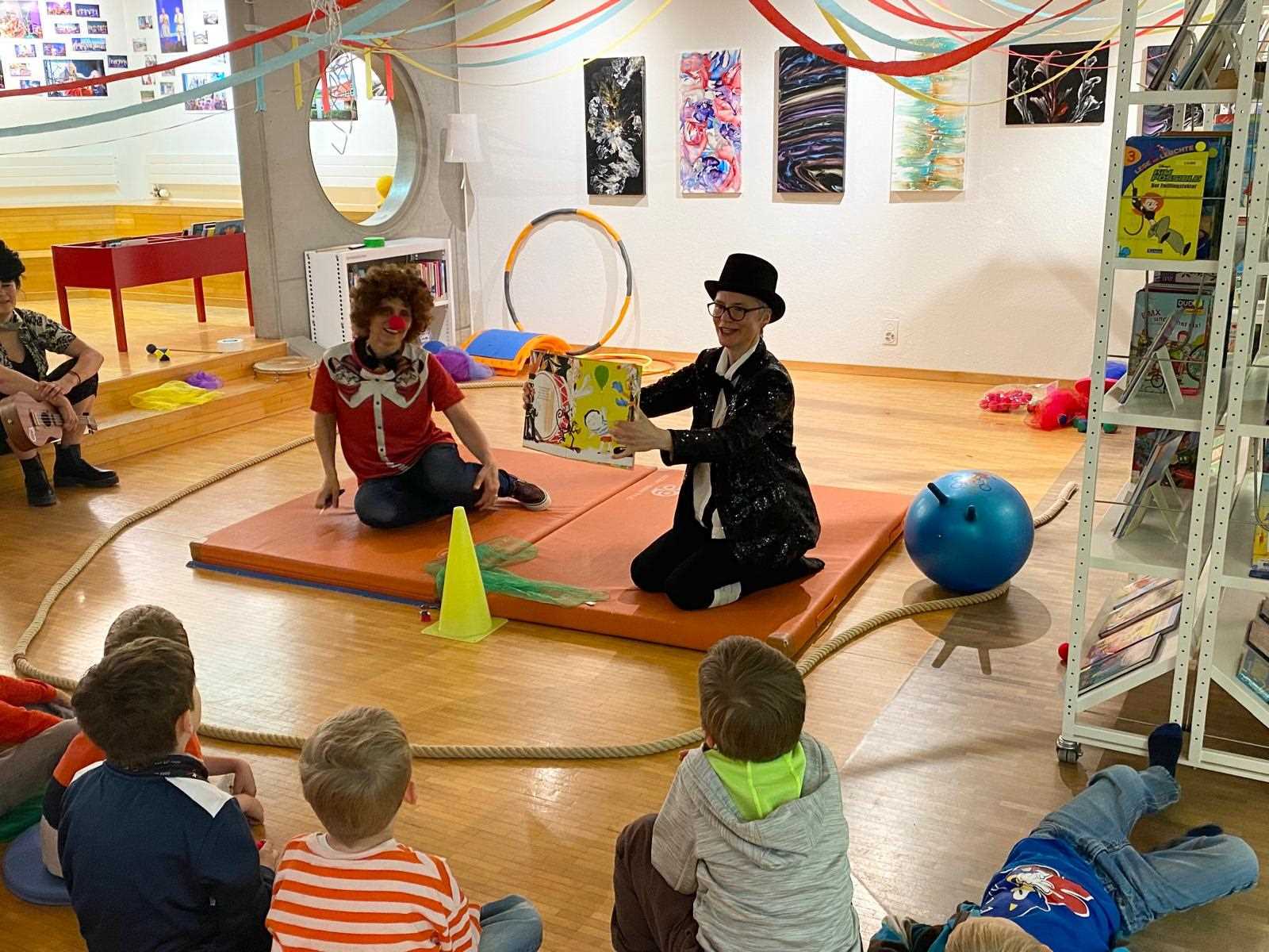 Foto Zirkus Vorlesetag